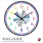 CL-2528 カラフルな配色が女性に人気の壁掛け時計