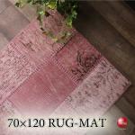 RG-3876 ピンクのトルコ絨毯ラグマット