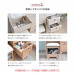 深さの違う3杯の引き出し