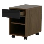 引出しはスチール製のレールを使用