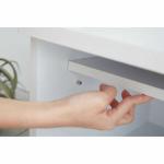 高さの調整が可能な可動棚を使用