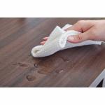 天板は木目柄のメラミン貼り