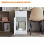 高さがある物も収納できる扉収納