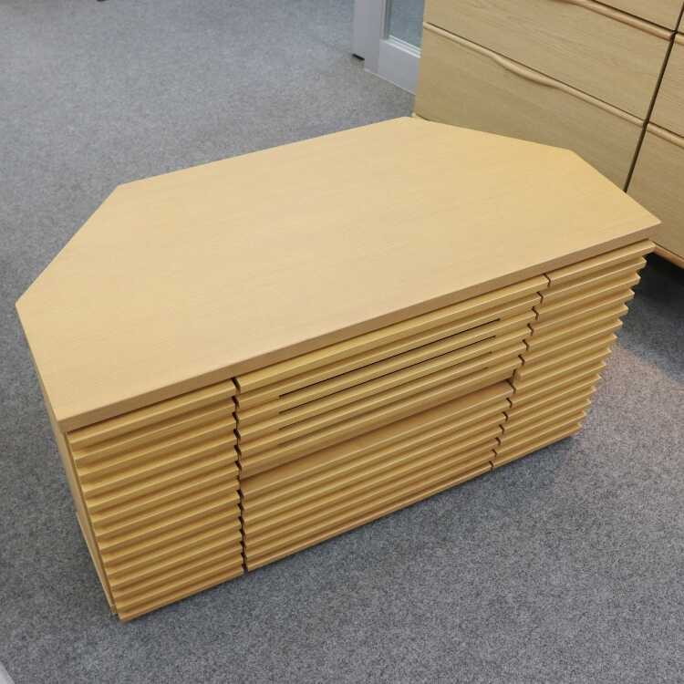 TB-2706 コーナーテレビ台ハイタイプ｜幅90cm・アルダー無垢材