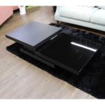 スタイリッシュな大型リビングテーブル