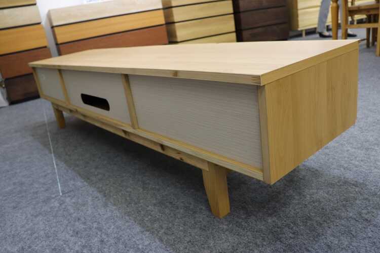 TB-2730 日本製ナチュラル色テレビボード｜幅180cm・完成品