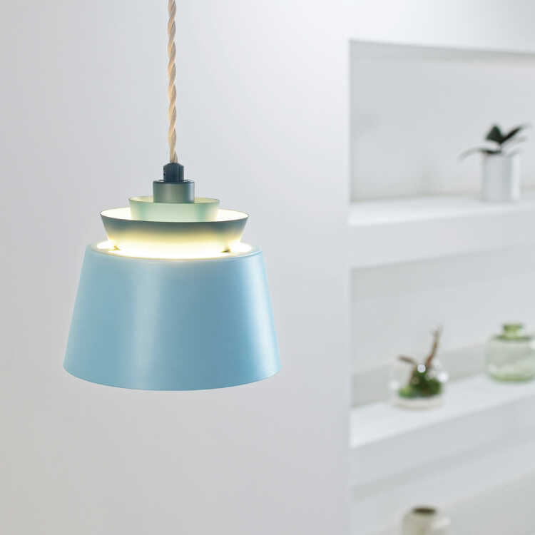 Lt 4770 キッチンに超可愛い1灯ペンダントライト 青 ブルー