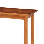 脚にはラバーウッドの天然木を使用