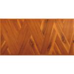 アカシア製のヘリンボーン柄