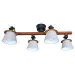 スチール・天然木・ファブリックを使用