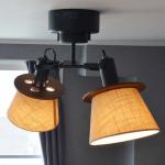 布製シェードは柔らかな質感が魅力的