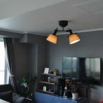 圧迫感が少ないシーリングタイプ