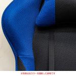 蒸れにくく年中快適なメッシュ生地を使用