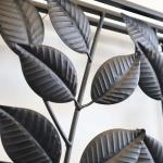 1枚1枚模様の付いたリーフ