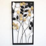 枝葉のあるリーフをモチーフにしました