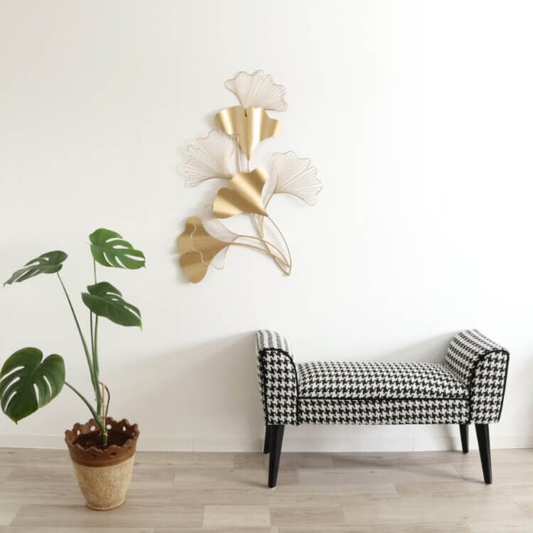 ウォールデコレーション OT-1582 壁を華やかに！ウォールデコレーション（ゴールド色／アイアン製）