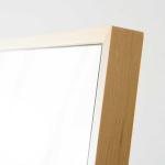 木枠とミラー面の境はほとんど平面