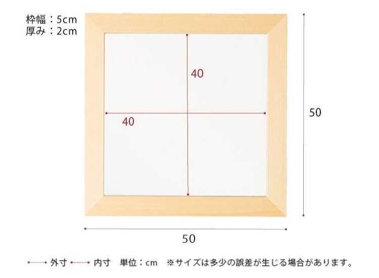 SM-1148 天然木製卓上ミラー鏡のサイズ詳細画像