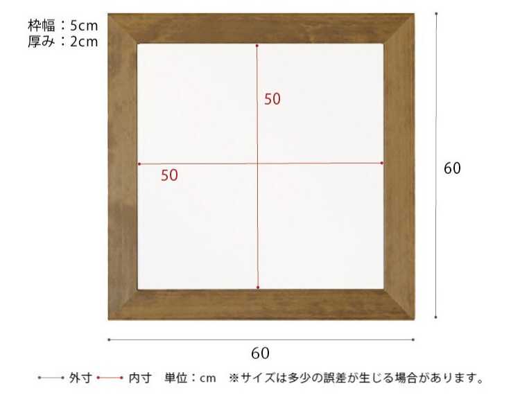 SM-1152 北欧風の大型卓上ミラーのサイズ詳細画像