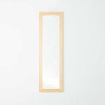 温かみのある天然木ツガの無垢材使用