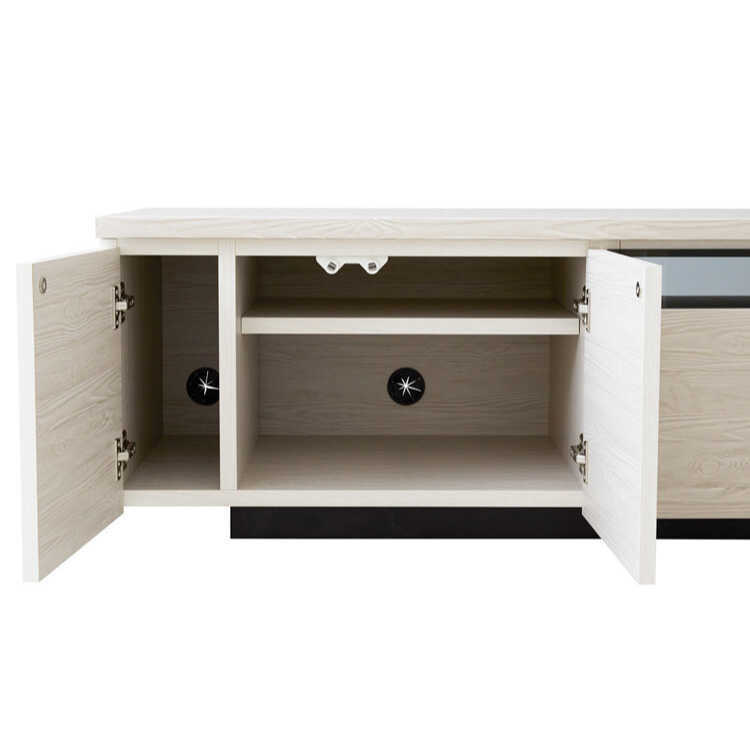 TB-2754 国産ホワイト木目テレビボード｜幅150cm・完成品