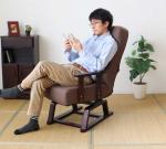 左右に45度ずつ回転