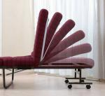 6段階でリクライニングが可能