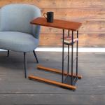 天然木ウォールナットの突板を使用