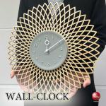 CL-2569木製細工が超豪華な壁掛け時計