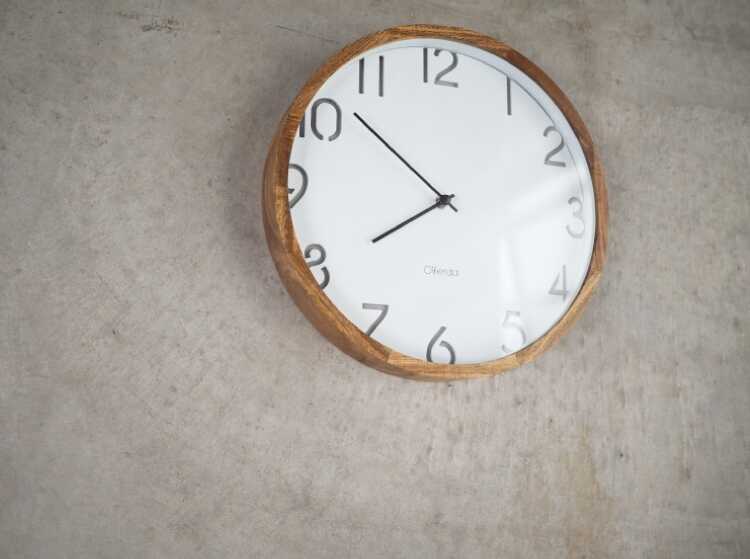 【2024新商品】LINE DESK CLOCK BLACK | シャンブル【CHAMBRE】byインターゼロ powered by BASE