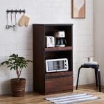 シンプルな収納構成で使いやすい