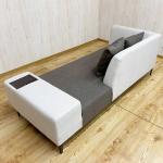 ブラウンとホワイトのツートンカラー