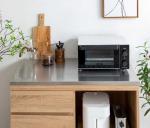 天板に美しく輝くステンレス天板