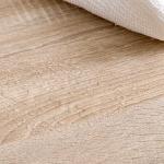 天板は水や汚れに強いメラミン素材を採用