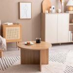 円形ローテーブル