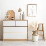 シンプルでかわいい衣類ローチェスト