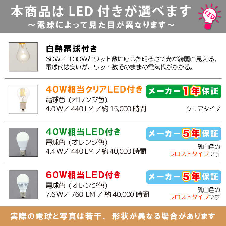LT-5043 白いボール型シェードの4灯シーリングライト・LED電球