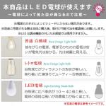 白熱球・レトロ球・LED電球の説明