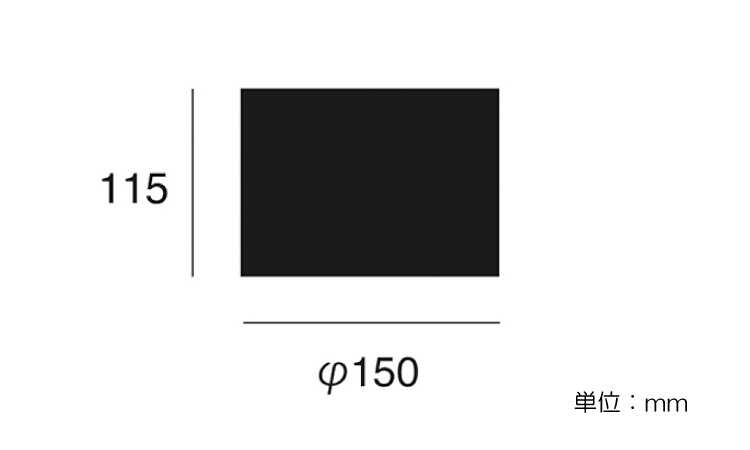 LT-5126 玄関廊下トイレにおすすめダウンライトのようなシーリングライトのサイズ詳細画像