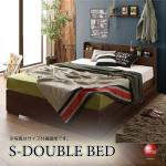 BE-3323 組立て簡単な国産セミダブルベッド