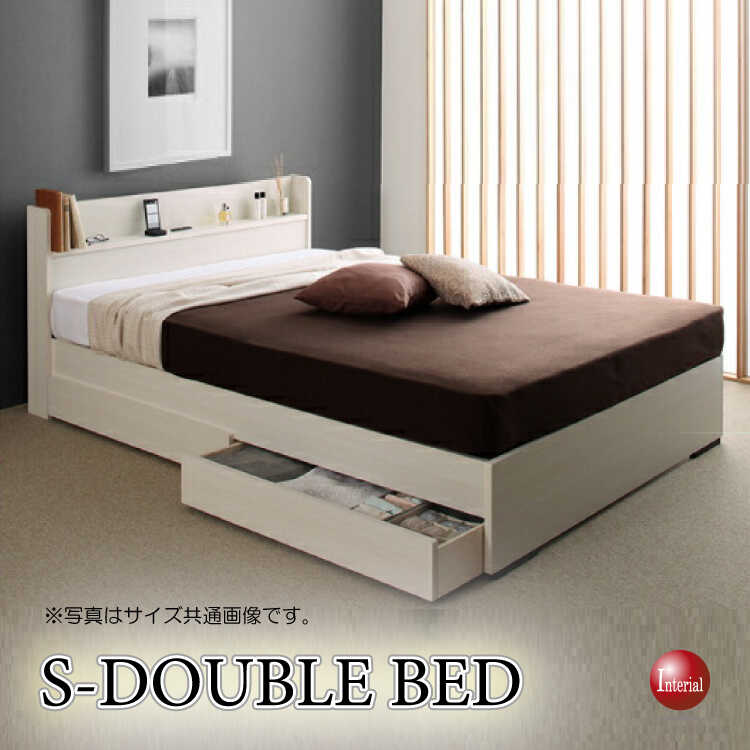 BE-3324 組立て簡単な国産セミダブルベッド