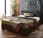 組立て簡単な国産ダブルベッド