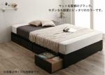 シンプルなシングルベッド