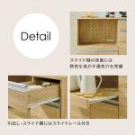 熱を逃がす通気孔付き