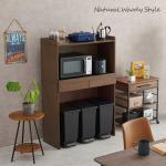 物を出し入れしやすいオープン仕様