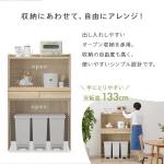 出し入れしやすいオープン収納