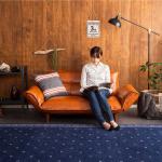 ビンテージなブラウン色