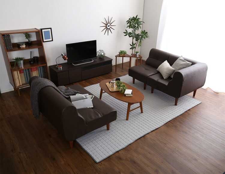 SF-4238 国産PVCレザー製リビングダイニングソファー3点セット SF-4238 国産PVCレザー製リビングダイニングソファー3点セット