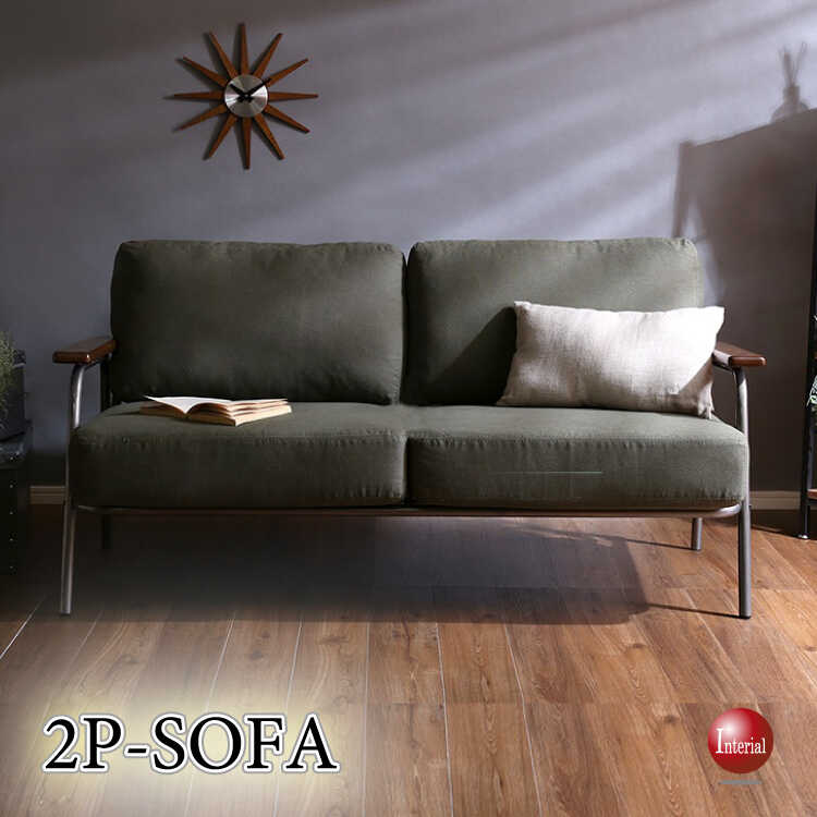 2 Seater FabricSofaヴィンテージソファ２人掛け 2 Seater FabricSofaヴィンテージソファ2人掛け