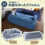 重厚感のある幅広なひじ掛け